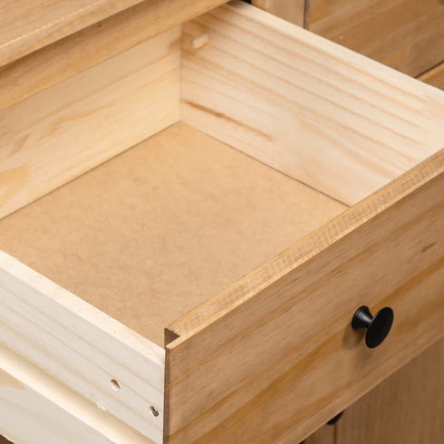 Rustika Rowe -  Sideboard 135x40x80 cm Solid Pinewood Panama Range